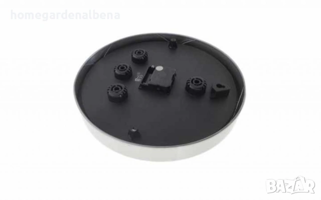 Стенен часовник Washington – 30 см, кварц, черен/бял, снимка 6 - Стенни часовници - 54121905