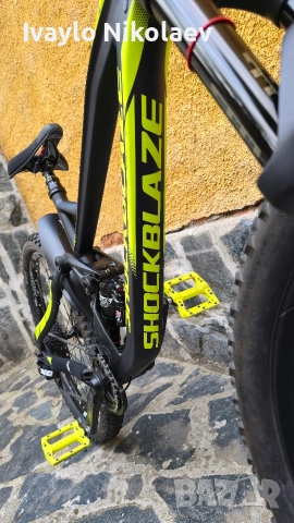 Колело Shockblaze Skin Elite Full Suspension, снимка 11 - Велосипеди - 54605219