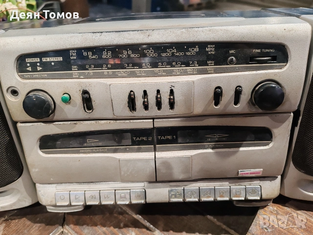 Sharp WF-969Z(BK), снимка 3 - Радиокасетофони, транзистори - 54010218