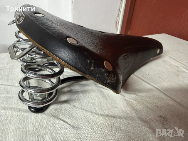 Brooks B67 Bend Leather Saddle/седалка за велосипед Брукс, снимка 3 - Велосипеди - 54989717