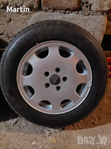 Джанти за ауди 5x112 15, снимка 2 - Гуми и джанти - 55465794