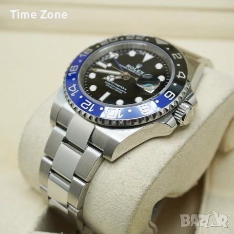 Rolex GMT-Master II 40mm Steel 'Batman' Black Dial Automatic Различни Варианти, снимка 3 - Мъжки - 54048760