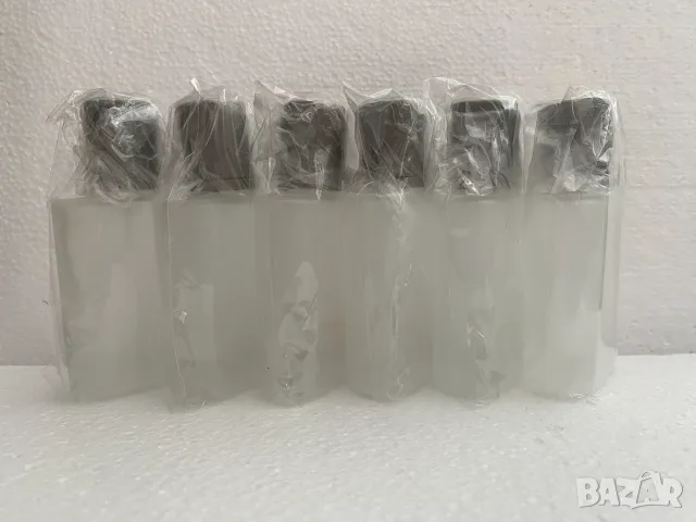 Refillable perfume glass spray bottles 25 ml 6 pcs