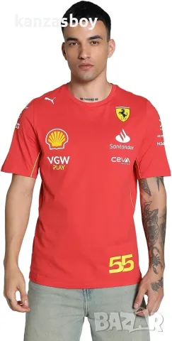 PUMA Scuderia Ferrari Men's 2024 Charles Leclerc Tshirt - мъжка тениска р-р XL