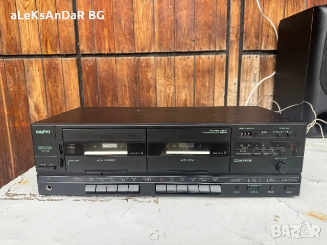 Касетъчен дек Sanyo rdw 489 