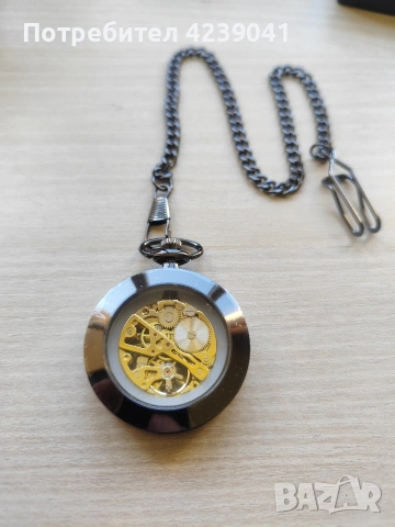 механичен джобен часовник , снимка 2 - Джобни - 53957724