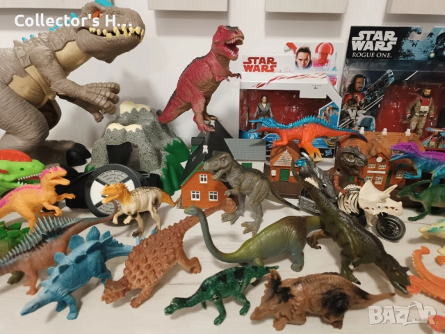 Голям лот играчки динозаври Mattel, Бен Тен, Междузвездни войни, Star Wars диорама за влакче , снимка 5 - Фигурки - 54635659