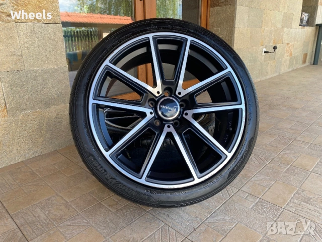 18" 5x112 Bicolor - Vw Audi Skoda Seat Mercedes , снимка 7 - Гуми и джанти - 54425650