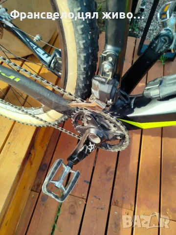 29 цола карбон велосипед колело 2 по 11 скорости електронни Shimano xtr със зарядно , снимка 9 - Велосипеди - 55418878