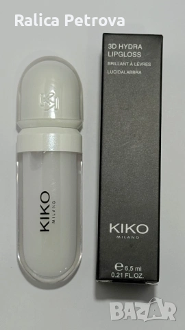 KIKO Milano 3D Hydra Lipgloss – Shade 02, снимка 3 - Декоративна козметика - 54551965
