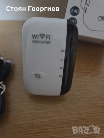 Wi-Fi повторител (репийтър) за разширяване на обхвата на безжичната интернет мрежа, снимка 2 - Друга електроника - 54494058