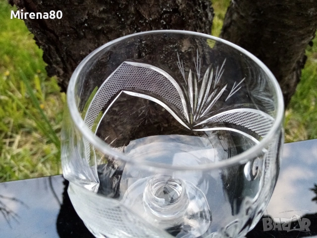 * РАМОНА * - кристален сервиз за коняк, снимка 4 - Сервизи - 54169633