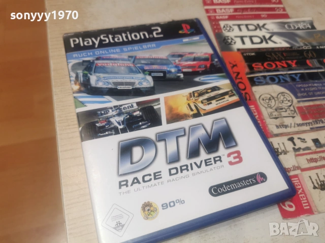 SONY PS2 GAME DTM RACE DRIVER 3 1606261231H1E3R
