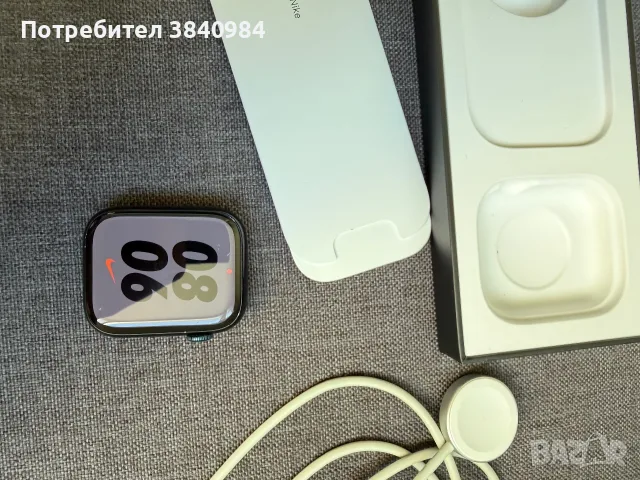 Apple watch 7 nike edition GPS, снимка 4 - Смарт гривни - 55648892