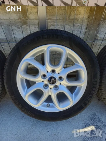 Джанти Mini 16 цола 5х112 , 6.5j , et54 195/55/16 Vw Audi Seat Skoda, снимка 4 - Гуми и джанти - 54483950