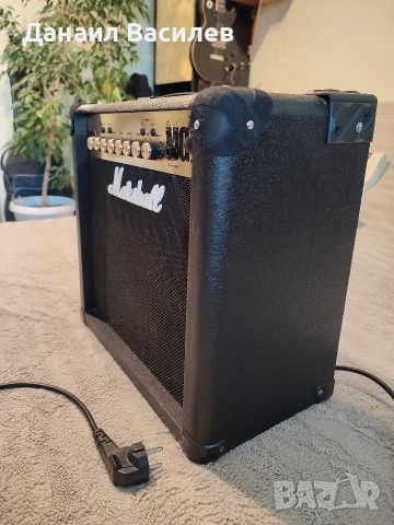 Китарен усилвател Marshall MG15FX – 15W , снимка 6 - Ресийвъри, усилватели, смесителни пултове - 54657734