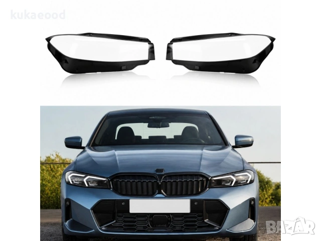 Стъкла за фарове на BMW 3 G20 Facelift 2022+, снимка 6 - Части - 54641510