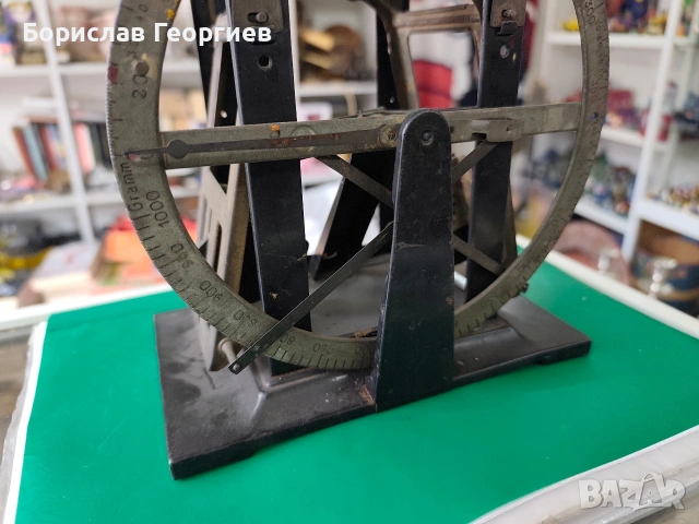 Стара пощенска везна, снимка 5 - Антикварни и старинни предмети - 53981799