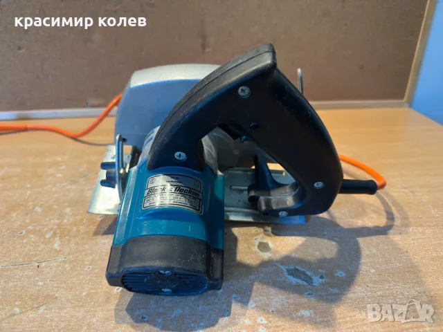 малък циркуляр "BLACK and Decker"/450W/, снимка 5 - Циркуляри - 55478072