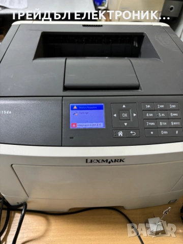 ЛАЗЕРЕН ПРИНТЕР LEXMARK MS415DN, снимка 2 - Принтери, копири, скенери - 54837257