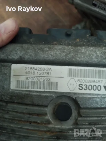 ECU компютър RENAULT MEGANE Sagem 21584288-2A, 8200298457 ,S3000 , снимка 6 - Части - 55333470