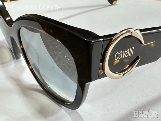 Дамски слънчеви очила Roberto Cavalli, снимка 3 - Слънчеви и диоптрични очила - 54617272