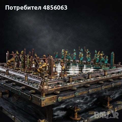 Шах ръчна изработка RELIC - Board, снимка 5 - Шах и табла - 54901461