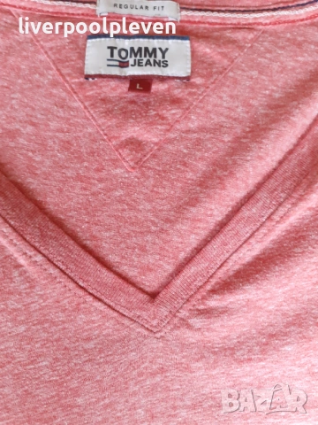 👉Tommy Hilfiger Original L , снимка 4 - Тениски - 54800150