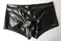 Черни мъжки лачени боксерки XL , снимка 1