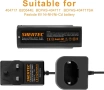 Shentec Комплект заядно с 2 батерии 3.5ah 6v за Paslode 404717, снимка 5