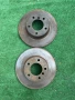Предни спирачни дискове 296 мм BMW E39 520i 523i 525i 528i 530i комплект, снимка 1