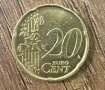 Продавам 20 евро цента Италия 2002 година , снимка 1