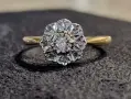 Златен пръстен. 18 Карат, снимка 1