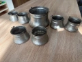 Комплект старинни бакърчета, снимка 3