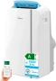 Преносим климатик мобилен MIDEA 9000 BTU Silent Mobile,ГАРАНЦИЯ,БЕЗПЛАТНА доставка до офис на ЕКОНТ, снимка 1