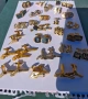 Лот от 25 чифта стари позлатени ръкавели, снимка 3