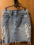 Дънкова пола allSaints, снимка 1
