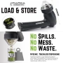 Преносима USB електрическа мелачка за билки 0.75 г с пластмасова глава НОВА, снимка 2