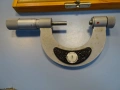 Резбомерен микрометър DDR Suhl Thread Мicrometer 25-50mm, снимка 5