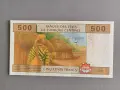 Банкнота - Централни африкански щати - 500 франка | 2002г., снимка 2
