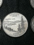 лот-23 монети 1/4 долар Американски щати, снимка 10