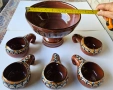 Троянска керамика сервиз за напитки, снимка 5