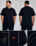 Батал размери 🔥 Мъжка тениска Hugo Boss 3хл,4,хл,5хл,6,хл 27€🖤, снимка 1