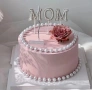 Mom мама фигурка за торта майка топер с перли Mom декорация на торта , снимка 3