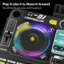 DJ миксиращ пулт с Bluetooth и микрофон на стойка 🎤, снимка 5
