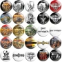 Значки на Death Metal бандите Napalm Death Impaled Nazarine Deicide Bolthrower Carcass Beherit, снимка 6