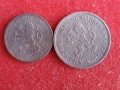 20 хелера, 1 крона 1941-42 г. Бохемия и Моравия., снимка 2