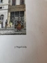 Литография Хамбург 1840 г, снимка 5