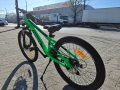 BG Алуминиев велосипед 24" NINJA зелен, снимка 9