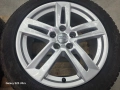 Лети джанти 17ки 5х112 Audi + зимни гуми 225/50/17 Dunlop, снимка 7